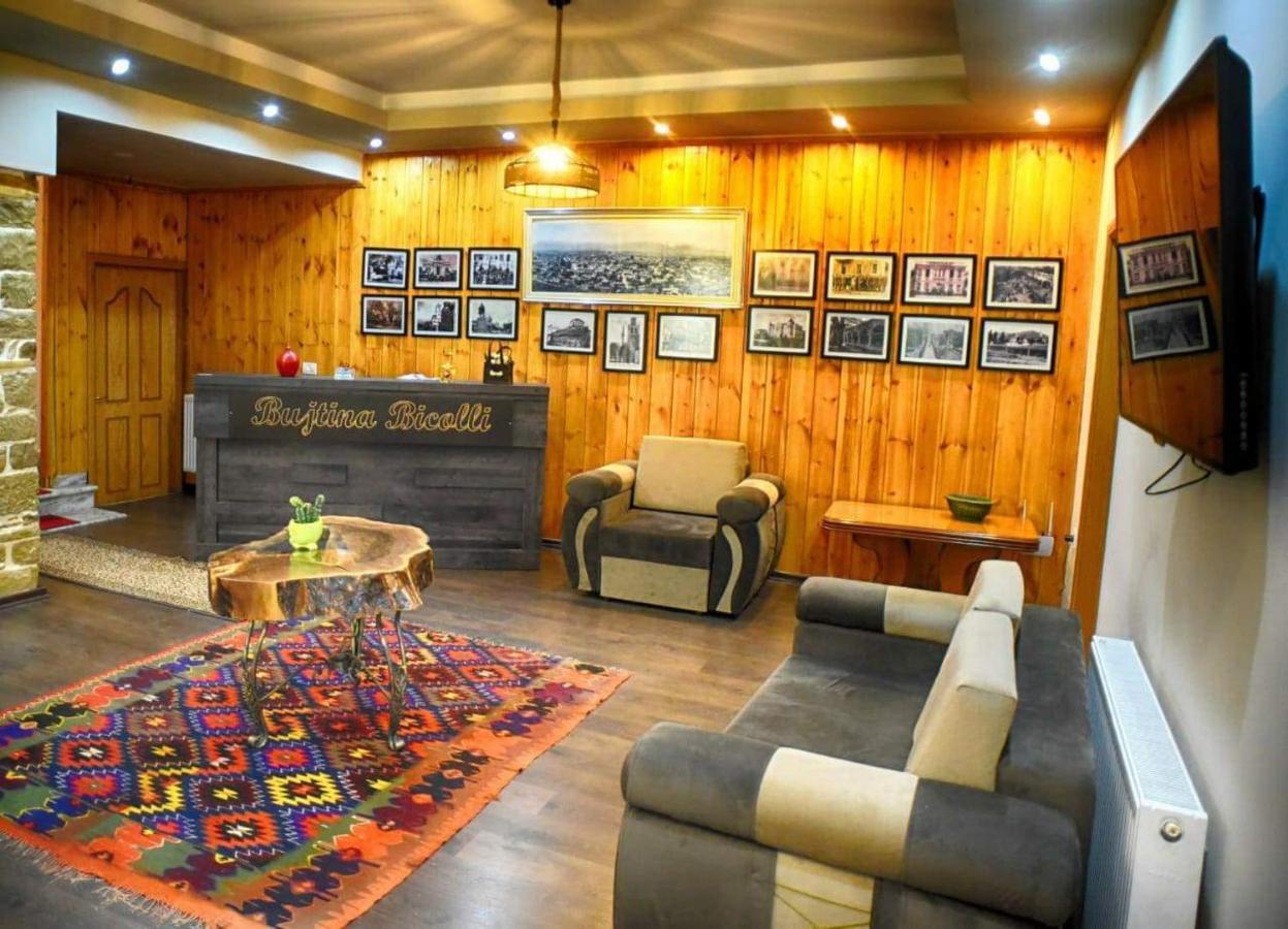 Hotel Bujtina Bicolli Korce Exteriér fotografie